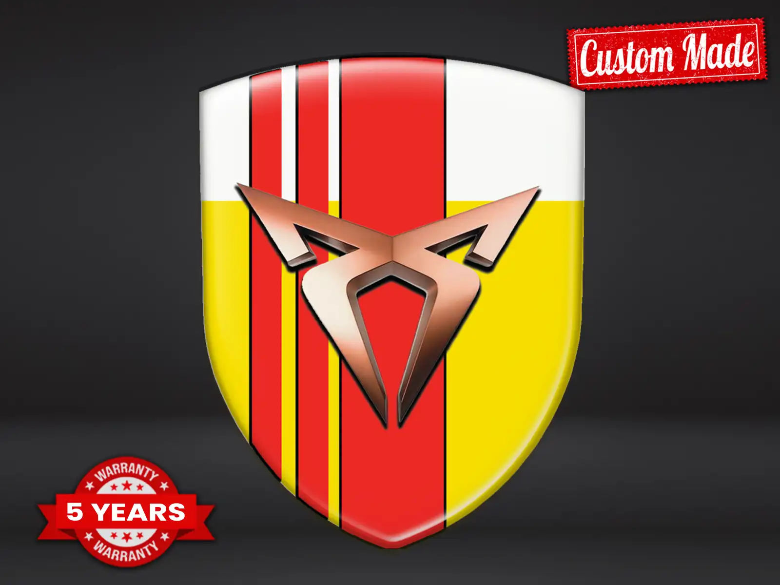 Seat Cupra Stickerdruck Exklusiv Minimal Pro Hochwertig